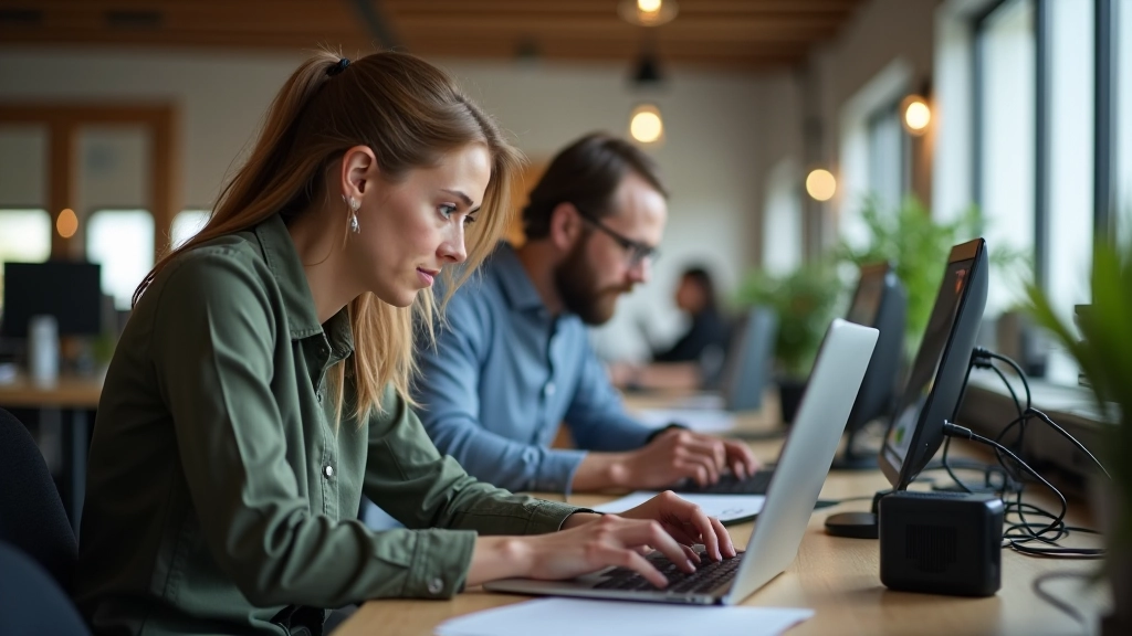 Osalejad panevad pihta oma 3D-modelleeritud projektiga, kasutades arvutit ja 3D-printerit